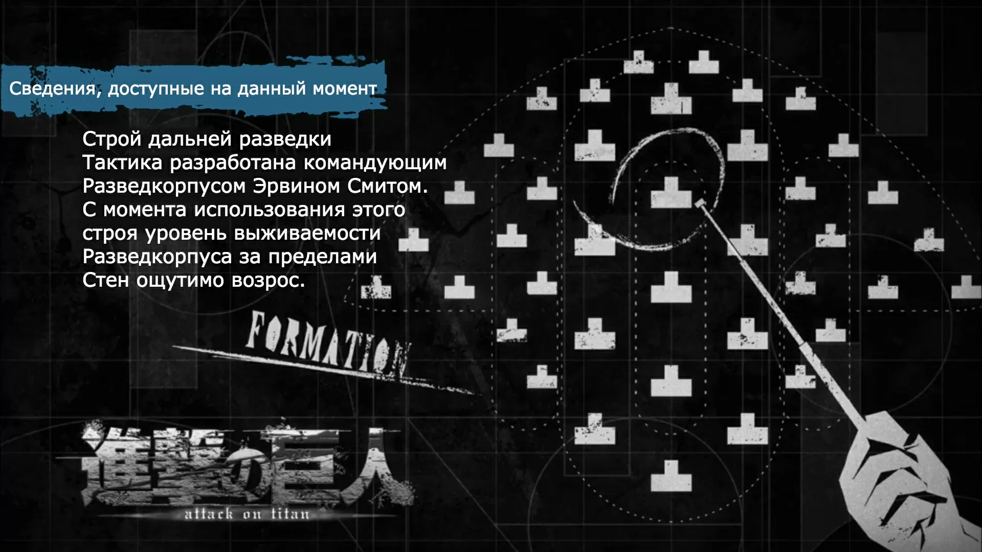 Атака Титанов: сведения к 1 сезону 17 серииТитан женского типа: 57-я экспедиция за стены, часть 1