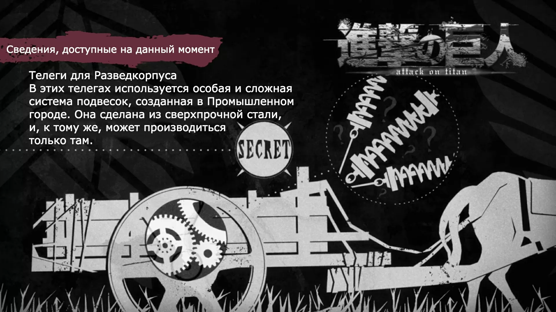 Атака Титанов: сведения к 1 сезону 22 серииПобеждённые: 57-я экспедиция за стены, часть 6