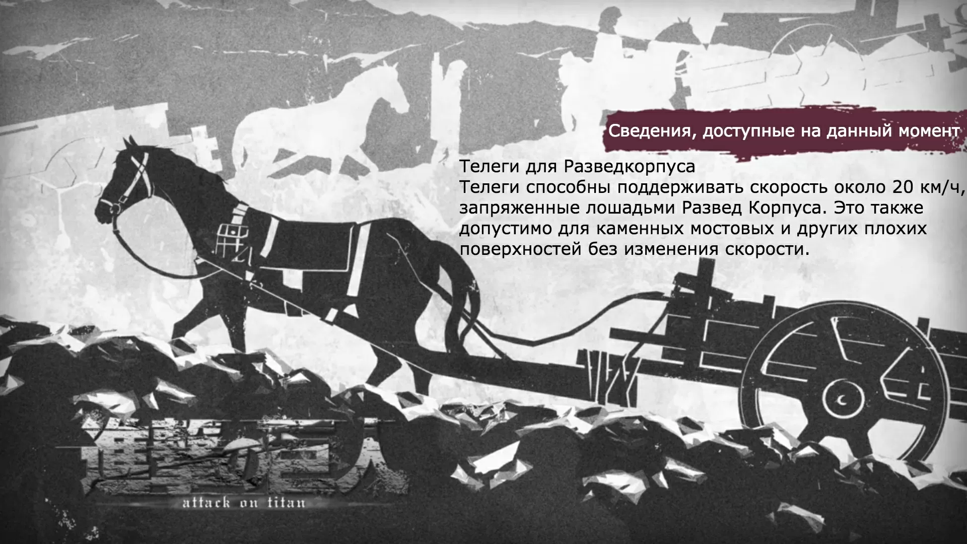Атака Титанов: сведения к 1 сезону 22 серииПобеждённые: 57-я экспедиция за стены, часть 6