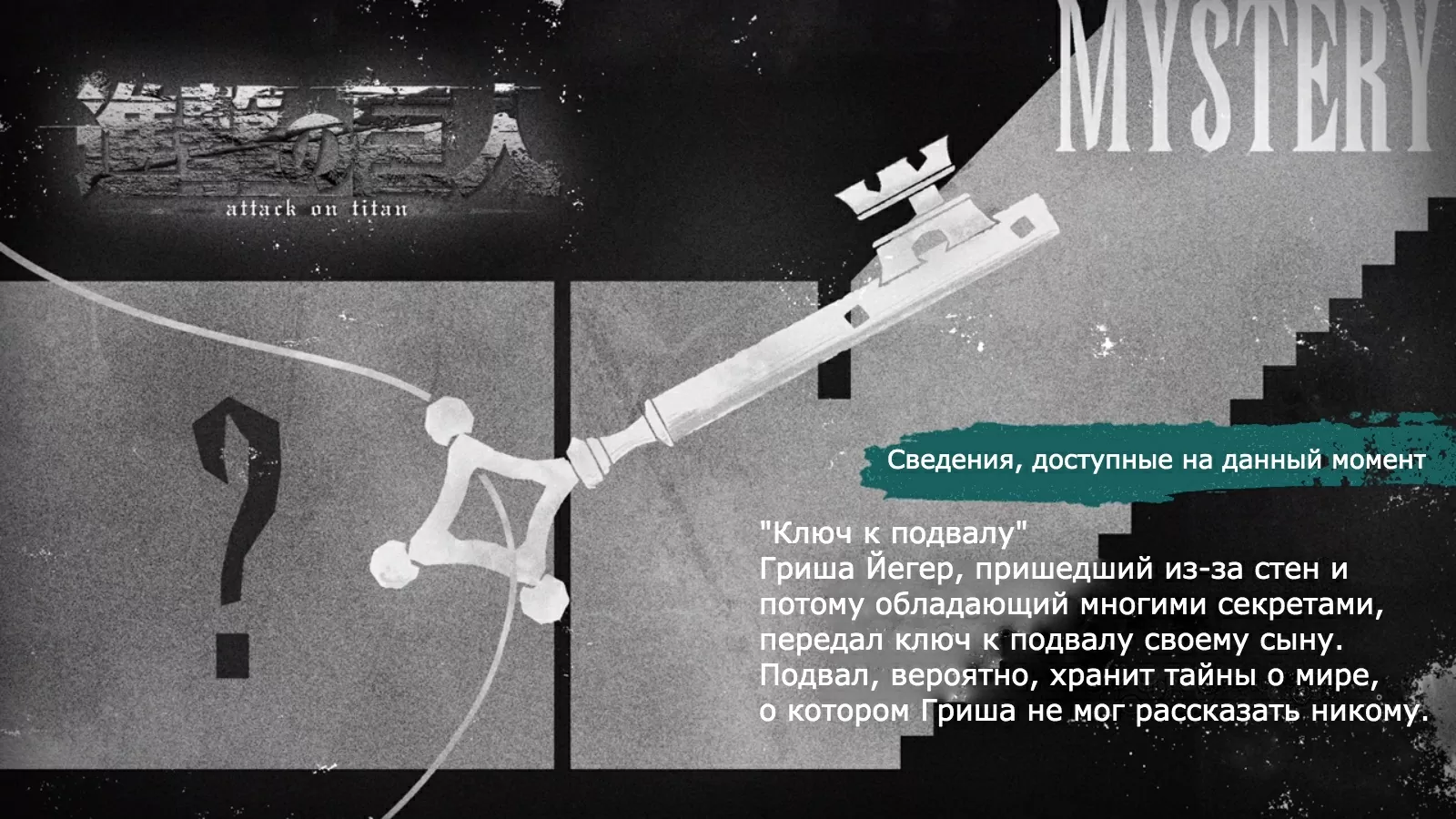 Атака Титанов: сведения к 3 сезону 19 серииПодвал