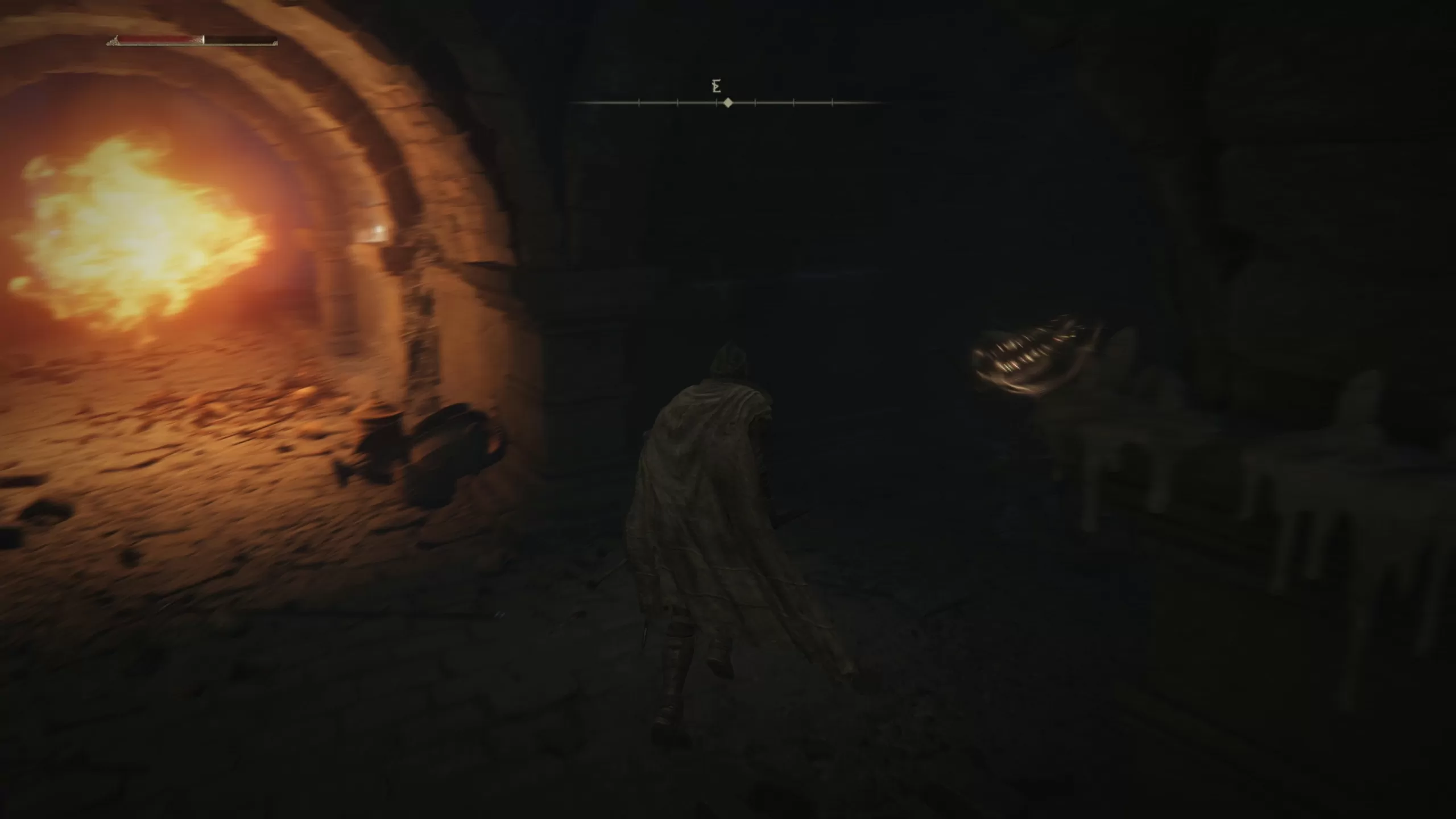 Гайд по Elden Ring для первого прохождения: тусклость картинки, без факела никак.